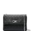 Calvin Klein  Re-Lock logo-embossed shoulder bag