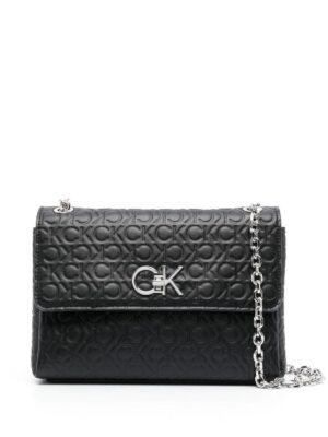 19151483_43237720_1000.jpg Calvin Klein Re-Lock logo-embossed shoulder bag