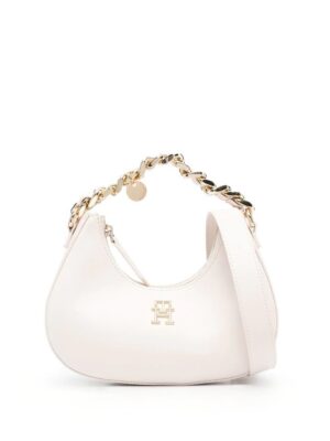19152356_43223989_1000.jpg Tommy Hilfiger logo-plaque chain-link tote bag