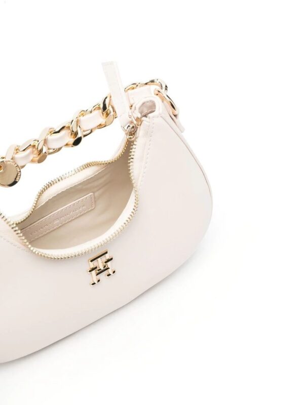 Tommy Hilfiger  logo-plaque chain-link tote bag