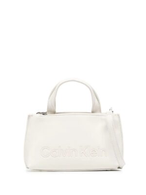 19152483_42561975_1000.jpg Calvin Klein logo-plaque tote bag
