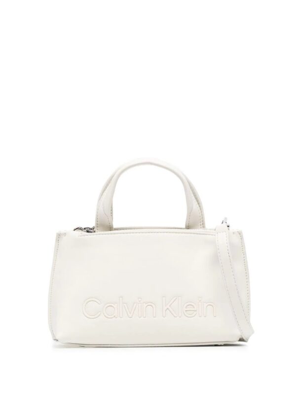 Calvin Klein  logo-plaque tote bag