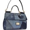 19171495_43250743_1000.jpg Dolce & Gabbana Sicily Soft patchwork-denim top-handle bag