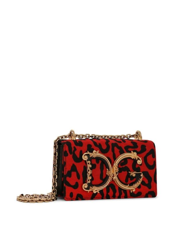 Dolce & Gabbana  DG Girls leopard-print phone bag
