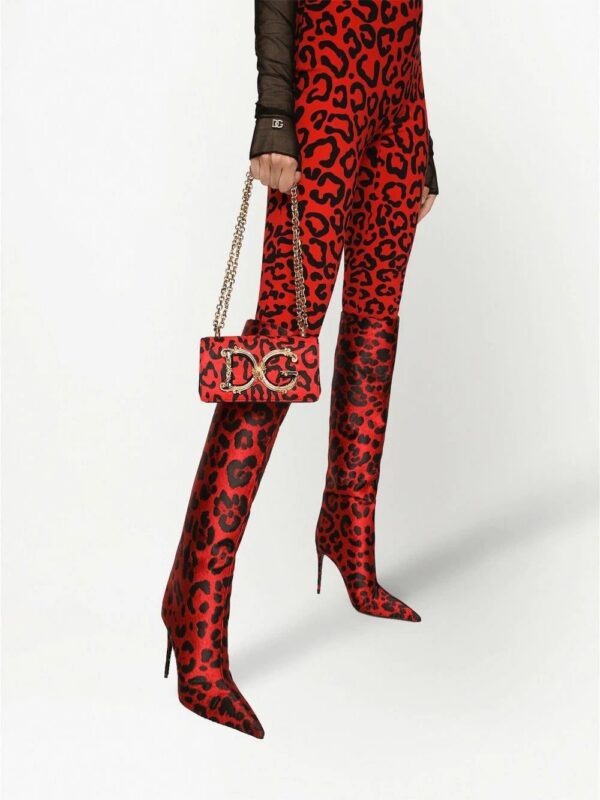 Dolce & Gabbana  DG Girls leopard-print phone bag