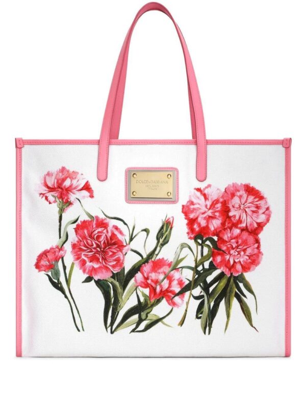 19172252_43255047_1000.jpg Dolce & Gabbana floral-print canvas tote bag