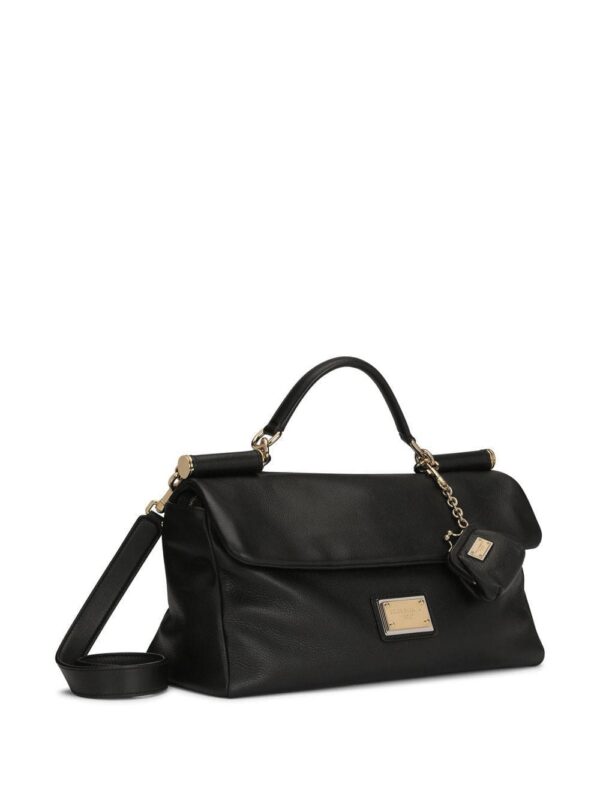 19172263_43252055_1000.jpg Dolce & Gabbana Sicily Soft leather top-handle bag