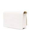 Alexander McQueen leather skull-stud bag