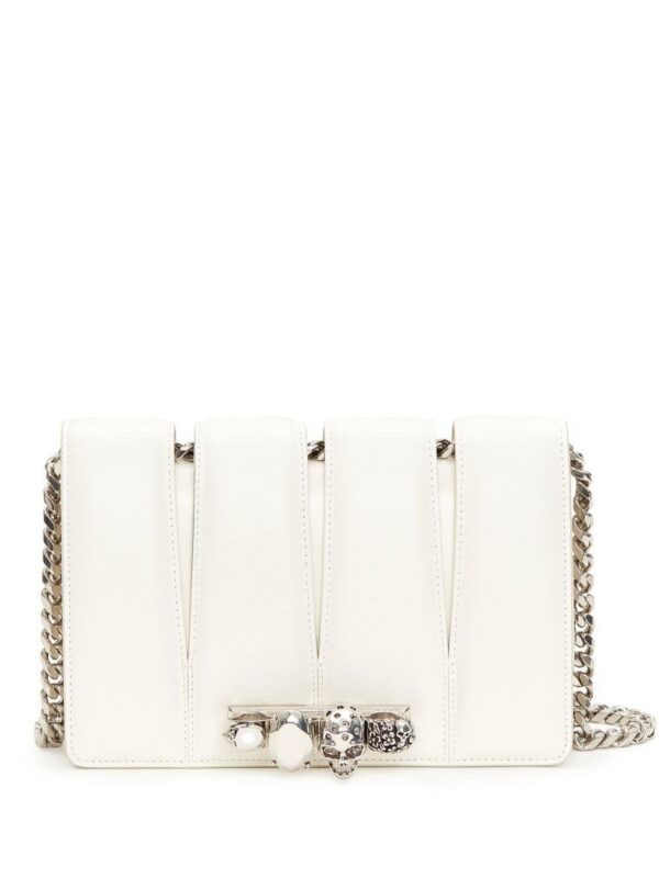 19178109_42610707_1000.jpg Alexander McQueen Slash stud-detailing chain-link bag