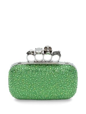 19178136_42101740_1000.jpg Alexander Mcqueen embellished skull clutch bag