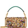 Valentino Garavani  small Locò embellished shoulder bag