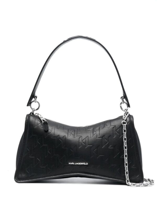 19186489_43640214_1000.jpg Karl Lagerfeld K/Seven monogram-debossed shoulder bag