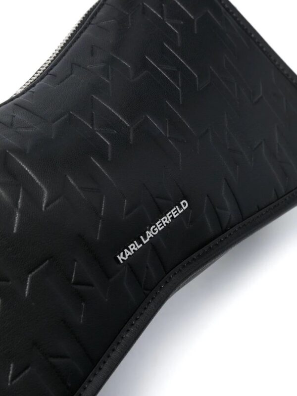 19186489_43640217_1000.jpg Karl Lagerfeld K/Seven monogram-debossed shoulder bag