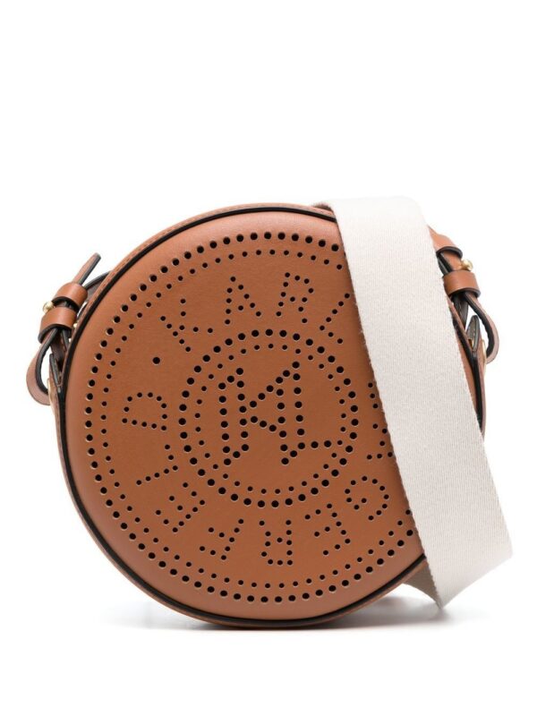 19186504_43500978_1000.jpg Karl Lagerfeld K/Circle logo-perforated shoulder bag