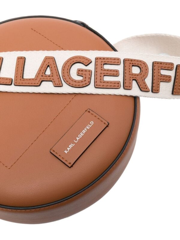 19186504_43501560_1000.jpg Karl Lagerfeld K/Circle perforated-logo crossbody bag