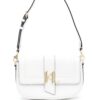 19186547_43643254_1000.jpg Karl Lagerfeld logo-plaque leather shoulder bag