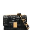 19196077_42693967_1000.jpg Balmain 1945 quilted-finish shoulder bag