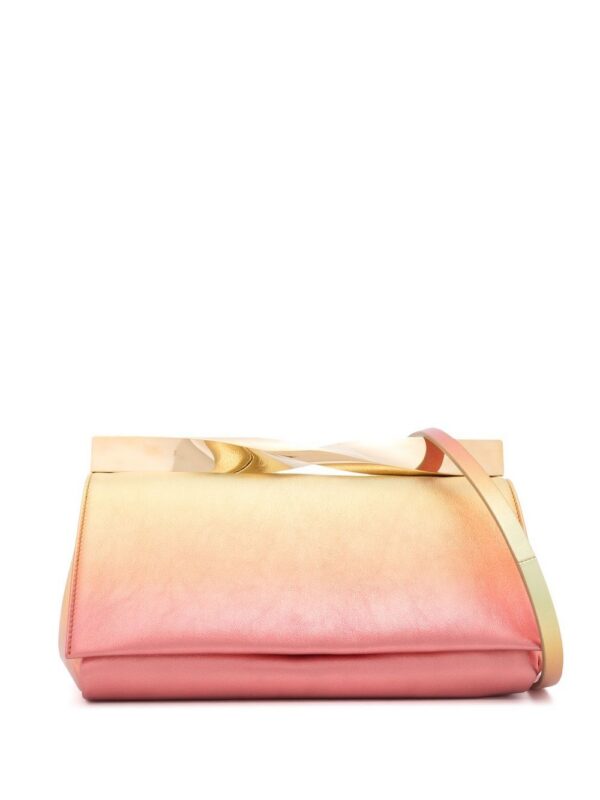 19200313_44403061_1000.jpg Aquazzura Twist ombré leather clutch bag