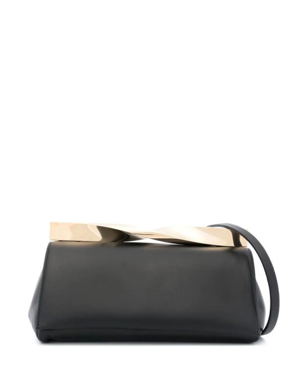 19200317_44401946_1000.jpg Aquazzura twist leather clutch bag