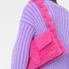 19200855_42136740_1000.jpg Jacquemus Le Bambidou shearling shoulder bag