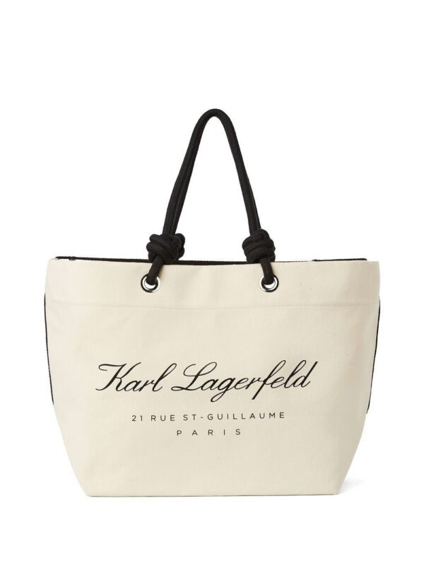 19211130_43939649_1000_41e6aa9a-f92f-4c00-82ea-42ad51105c37.jpg Karl Lagerfeld Hotel Karl beach tote bag