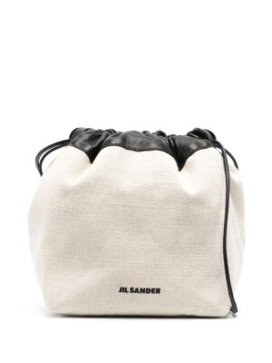 19216356_43424017_1000.jpg Jil Sander logo-print bucket bag