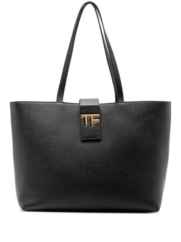 19217003_42447869_1000.jpg Tom Ford logo plaque tote bag
