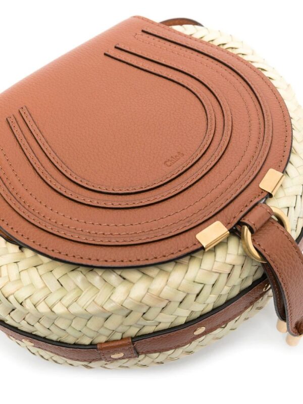 Chloé  Marci Raffia crossbody bag