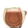 Chloé  Marci Raffia crossbody bag