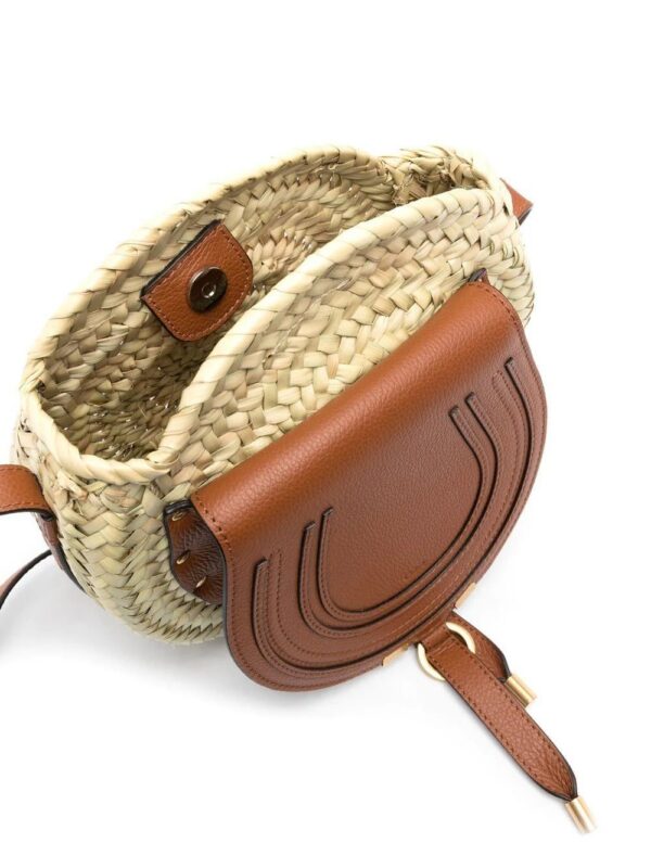 Chloé  Marci Raffia crossbody bag