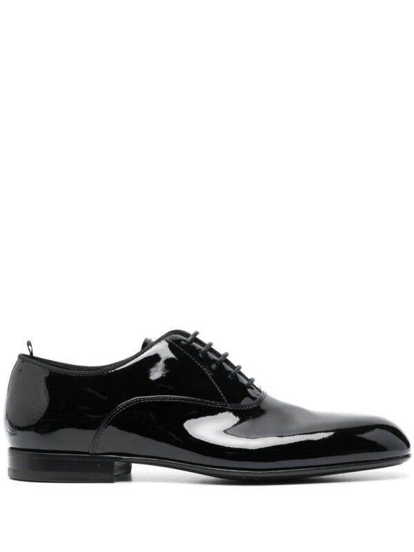 19233680_44362225_1000.jpg Officine Creative Harvey patent-leather Oxford shoes
