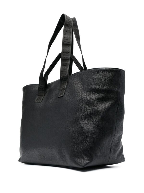 19234506_42153855_1000.jpg Philipp Plein embossed-logo leather tote bag