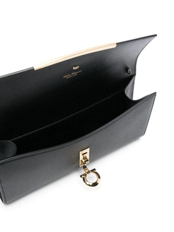 19256098_42555829_1000.jpg Ferragamo Gancini leather clutch bag
