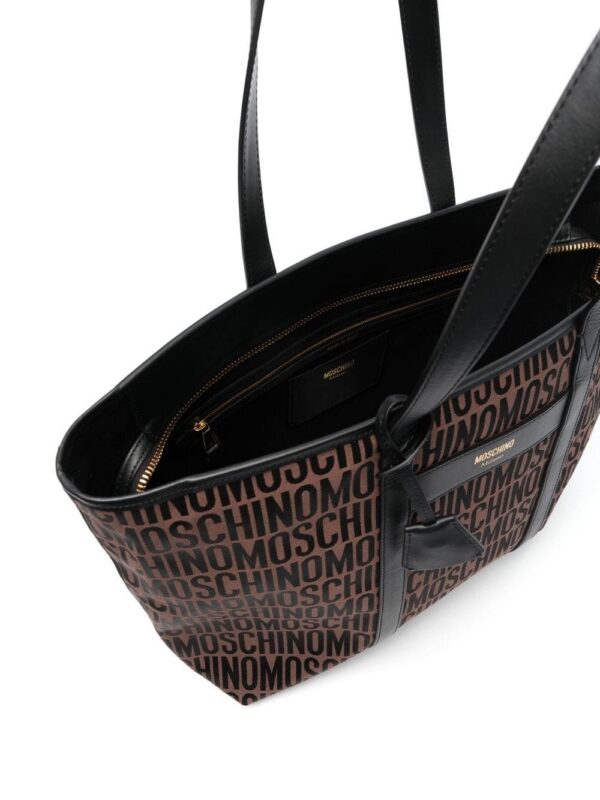 19277582_42318434_1000-1.jpg Moschino logo-print tote bag