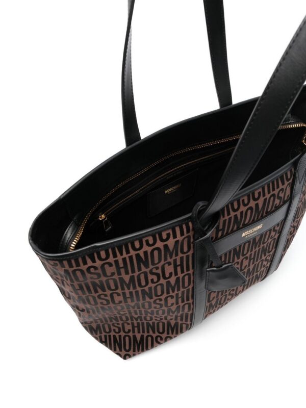19277582_42318434_1000.jpg Moschino logo-print tote bag