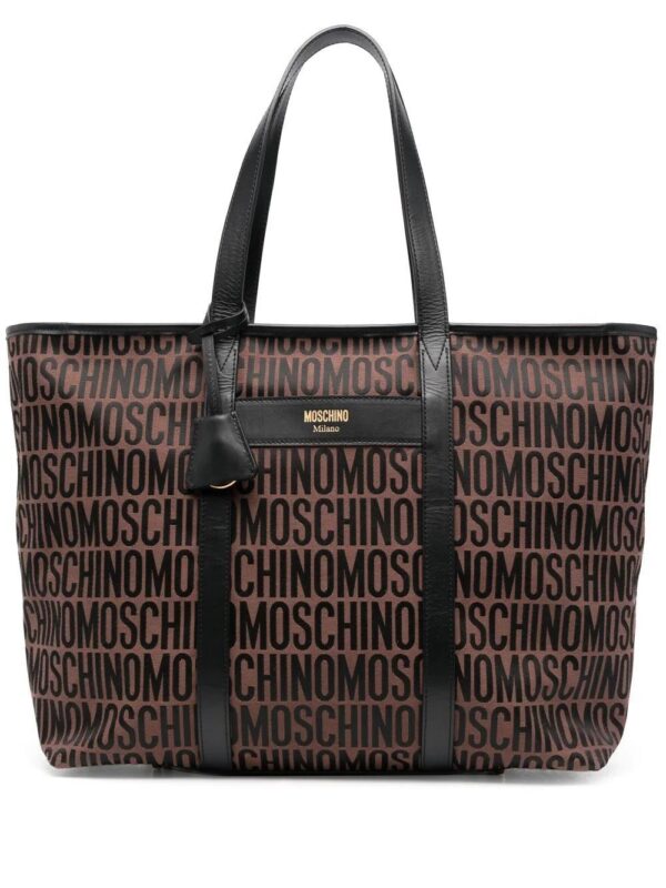 19277582_42346977_1000.jpg Moschino logo-print tote bag