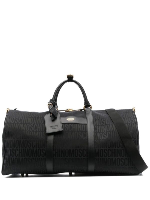 19277585_42319582_1000.jpg Moschino logo-print duffle bag