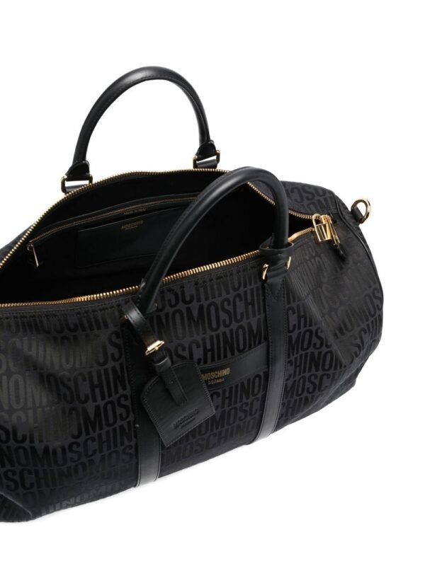 19277585_42319584_1000.jpg Moschino logo-print duffle bag