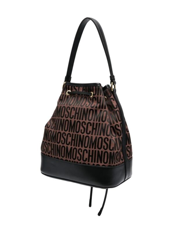 Moschino  logo-motif bucket bag