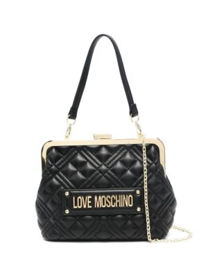 19291526_42508125_1000.jpg Love Moschino logo-plaque quilted tote bag