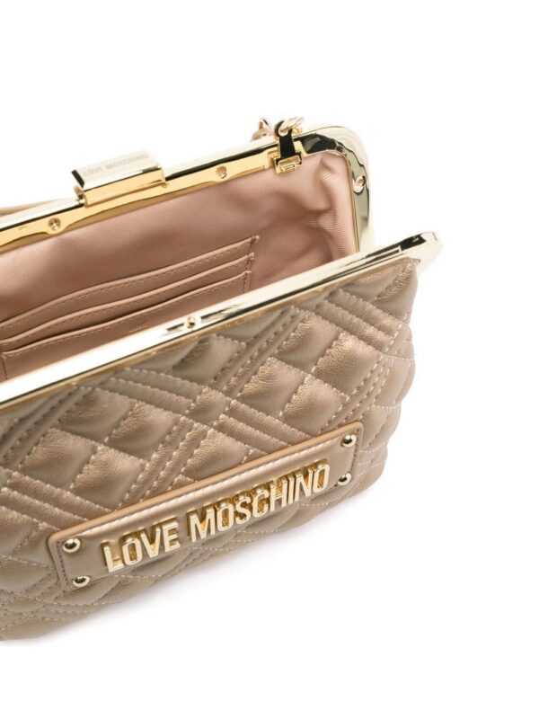 19292025_42506716_1000.jpg Love Moschino logo-plaque quilted tote bag