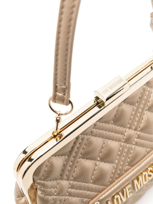 19292025_42507335_1000.jpg Love Moschino logo-plaque quilted tote bag