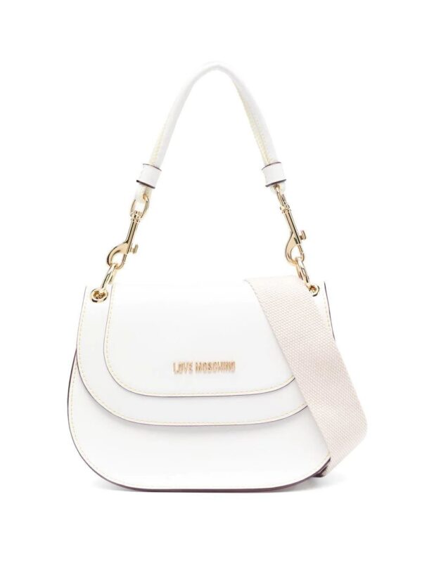 Love Moschino  logo-plaque shoulder bag