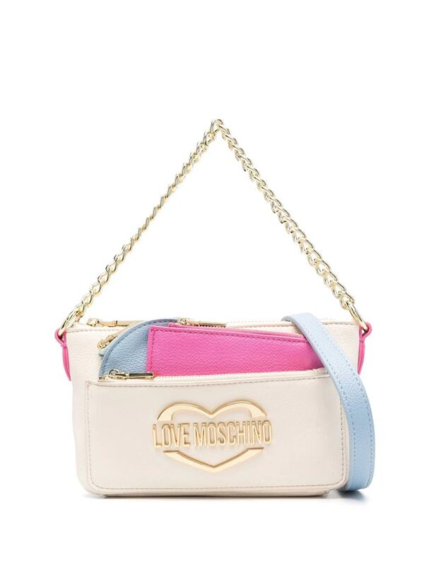 19292045_42507260_1000.jpg Love Moschino logo-plaque tote bag