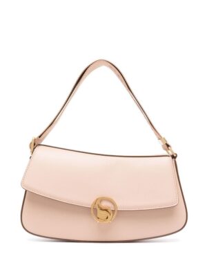 Stella McCartney engraved-logo shoulder-bag
