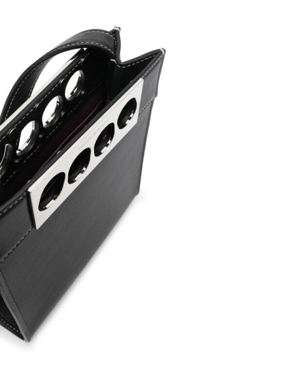 Alexander McQueen The Grip leather messenger bag