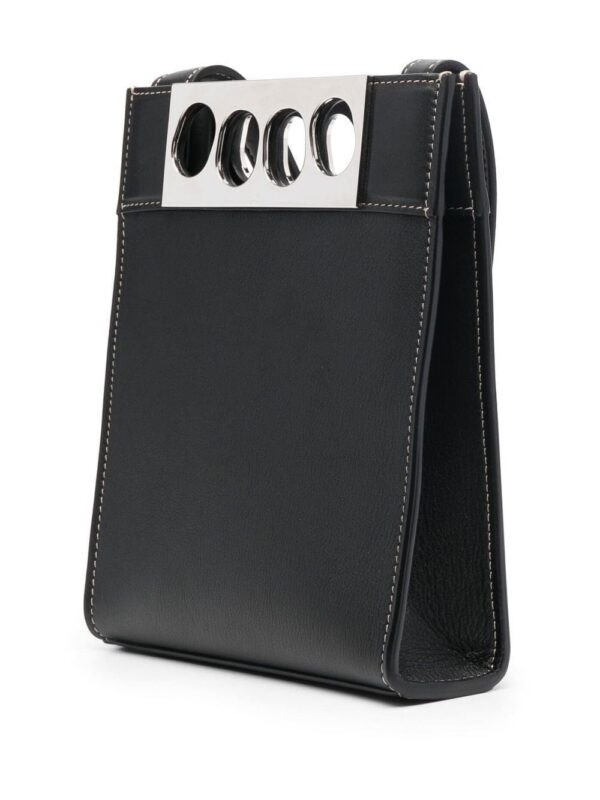 Alexander McQueen The Grip leather messenger bag