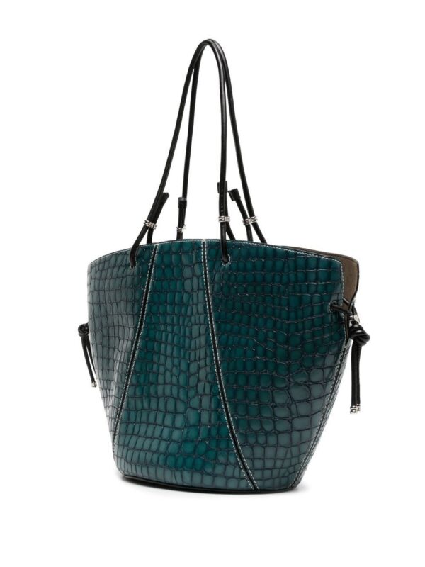 19306276_44045591_1000.jpg Tory Burch embossed crocodile-effect tote bag