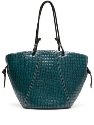 19306276_44045598_1000.jpg Tory Burch embossed crocodile-effect tote bag