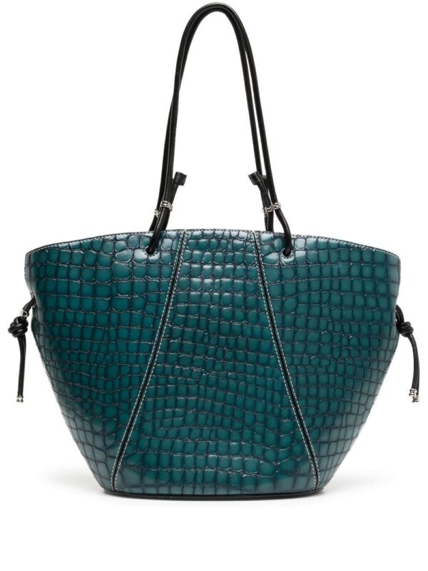 19306276_44045598_1000.jpg Tory Burch embossed crocodile-effect tote bag